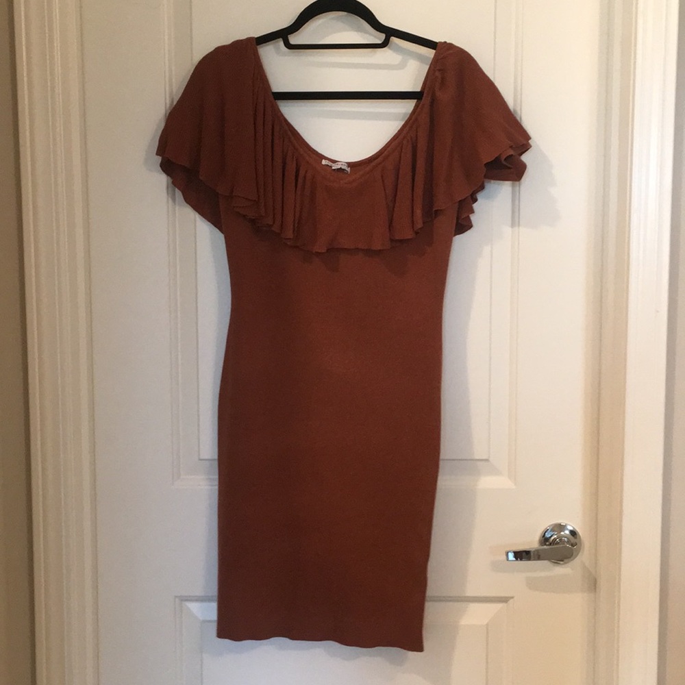 Fashionova Camel Dress